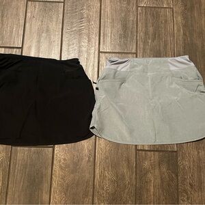 Magellan Outdoors Skort XS Black and Gray